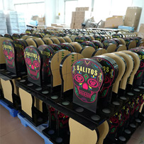 Salitos LED rack ready for shipment